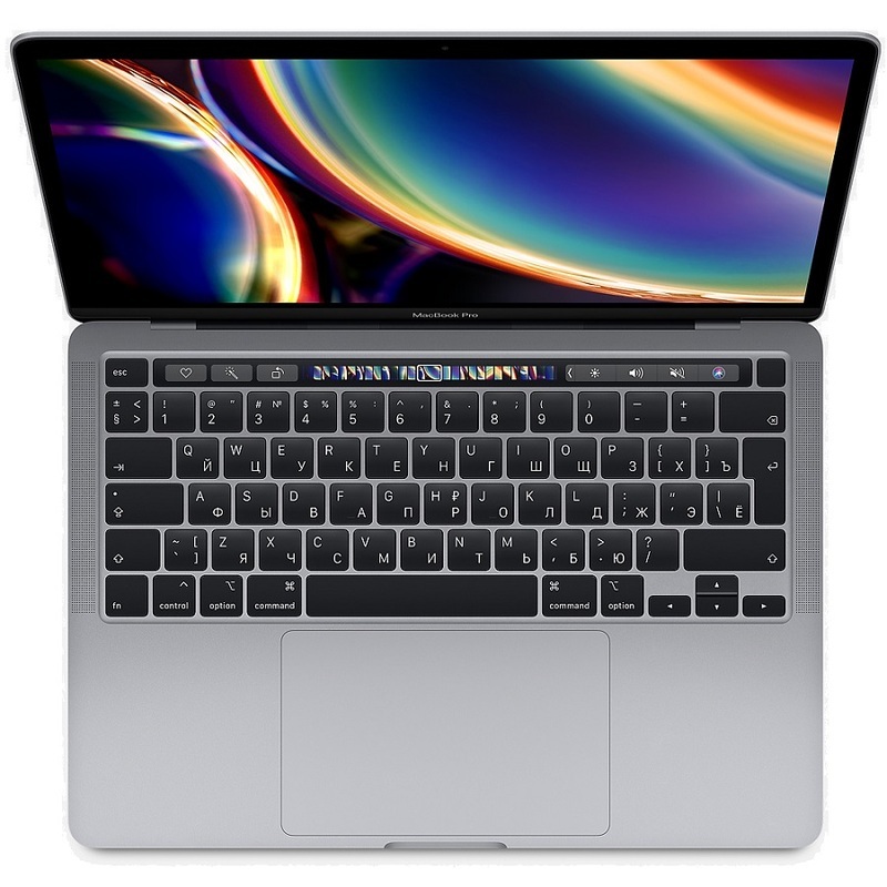 Ноутбук Apple MacBook Pro 13 дисплей Retina с технологией True Tone Mid 2020 Space Gray (Z0Y7000PB) (RU/A) (Intel Core i7 2300MHz/13.3/2560x1600/16GB/1Tb SSD/DVD нет/Intel Iris Plus Graphics/Wi-Fi/Bluetooth/macOS)