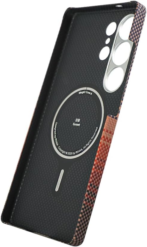 Чехол Pitaka Tactile Woven Case Sunset для Samsung S25 Ultra