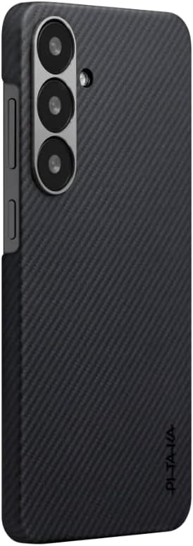 Чехол Pitaka Ultra-Slim Case 600D Black/Grey (Twill) для Samsung S25