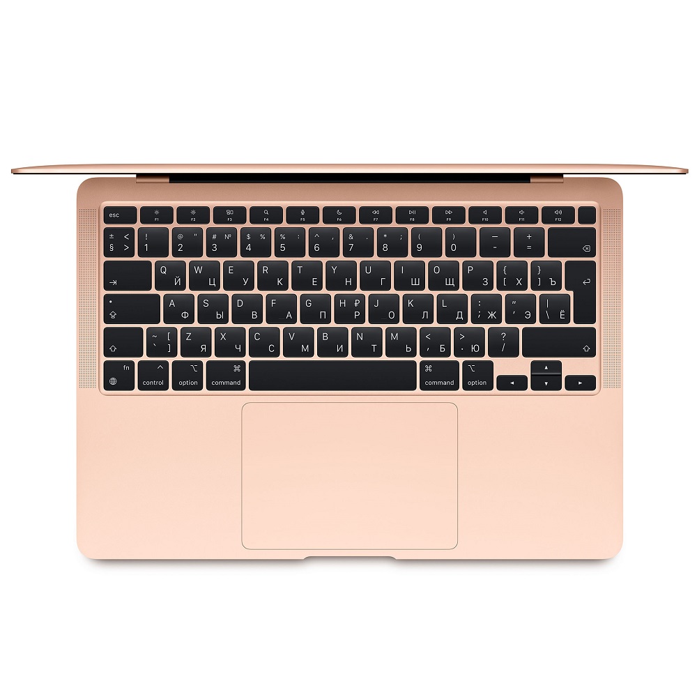 Ноутбук Apple MacBook Air 13 Late 2020 Gold (MGND3RU/A) (Apple M1/13.3/2560x1600/8GB/256GB SSD/DVD нет/Apple graphics 7-core/Wi-Fi/macOS)