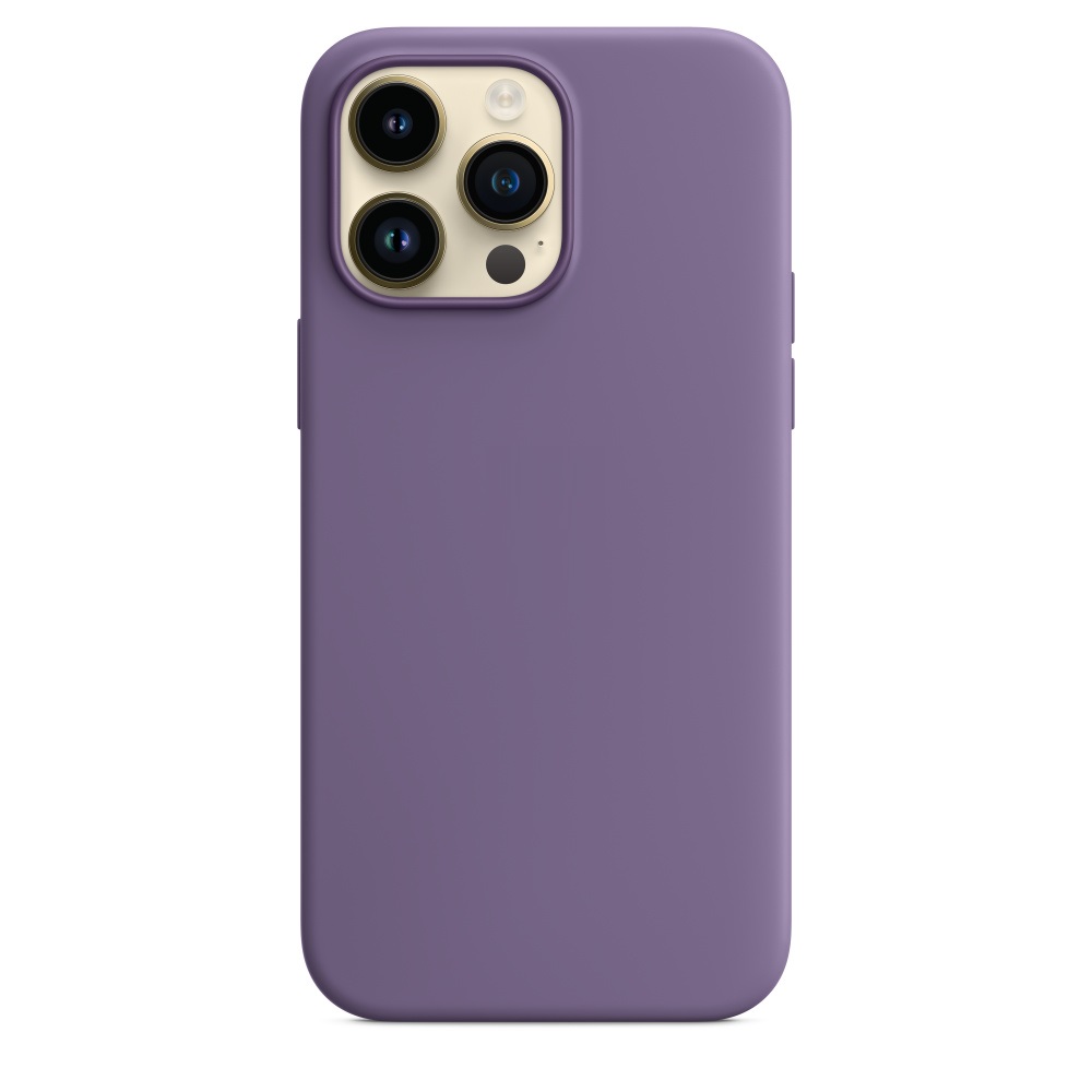 Силиконовый чехол Naturally Silicone Case with MagSafe Iris для iPhone 14 Pro Max