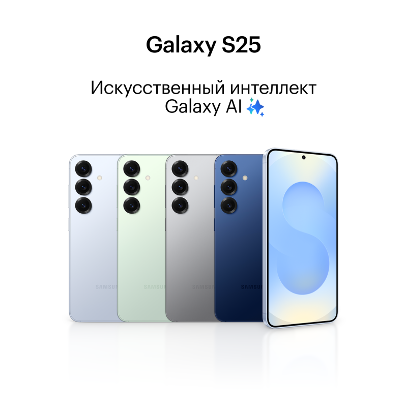 Смартфон Samsung Galaxy S25 12/128GB Silver Shadow (SM-S931B)