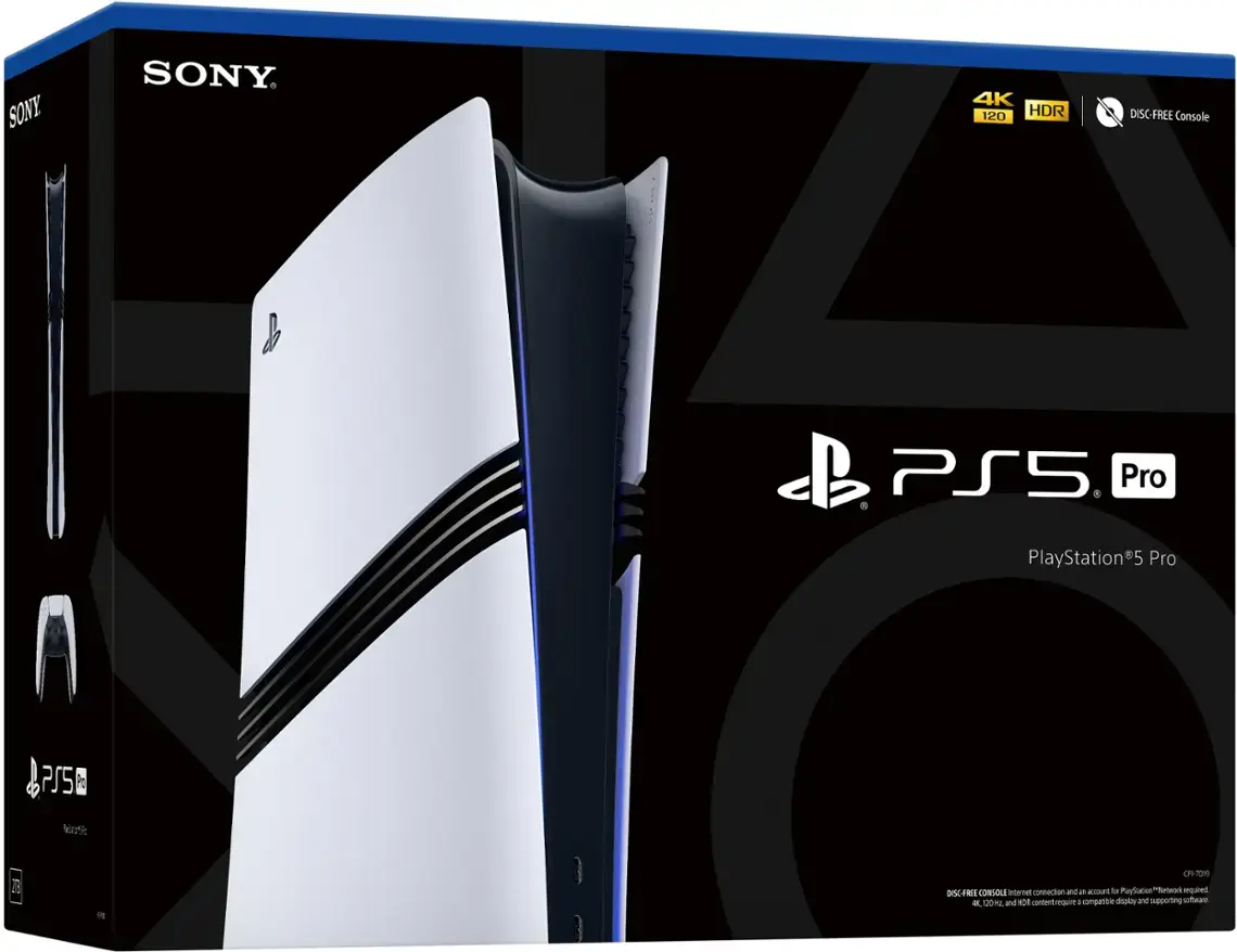 Игровая приставка Sony PlayStation 5 Pro Digital Edition 2TB (без привода Blu-Ray)