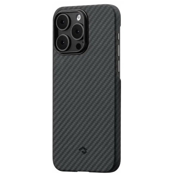 Чехол Pitaka MagEZ Case 3 для iPhone 14 Pro Max (6.7), черно-серый, кевлар (арамид)