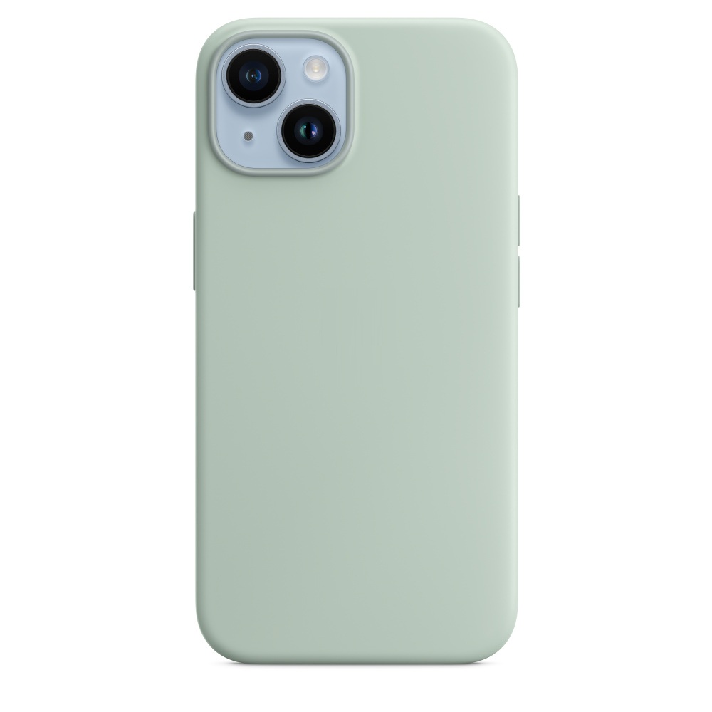 Силиконовый чехол Naturally Silicone Case with MagSafe Succulent для iPhone 14