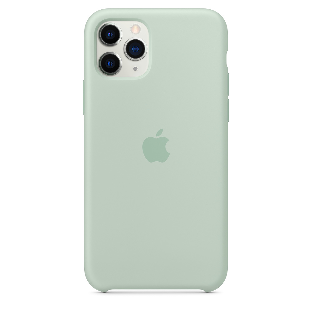 Силиконовый чехол Apple iPhone 11 Pro Silicone Case - Beryl (MXM72ZM/A) для iPhone 11 Pro