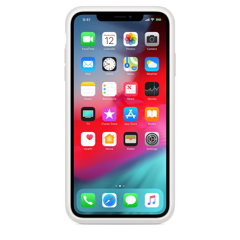 Силиконовый чехол-аккумулятор Apple iPhone XS Max Smart Battery Case White (MRXR2ZM/A) для iPhone Xs Max