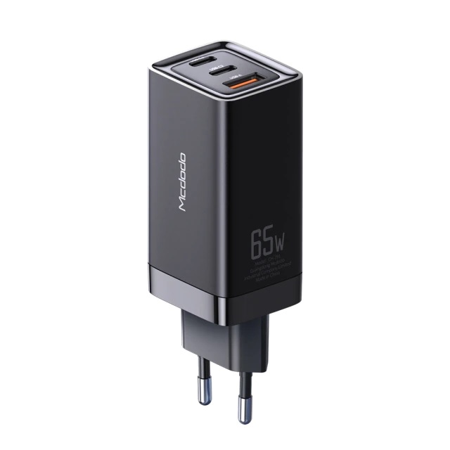 Сетевое зарядное устройство Mcdodo 65W Gan mini fast charger CH-7921 Black