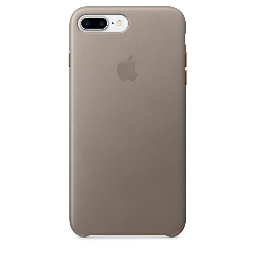 Кожаный чехол Apple iPhone 7 Plus Leather Case Taupe (MPTC2ZM/A) для iPhone 7 Plus/iPhone 8 Plus