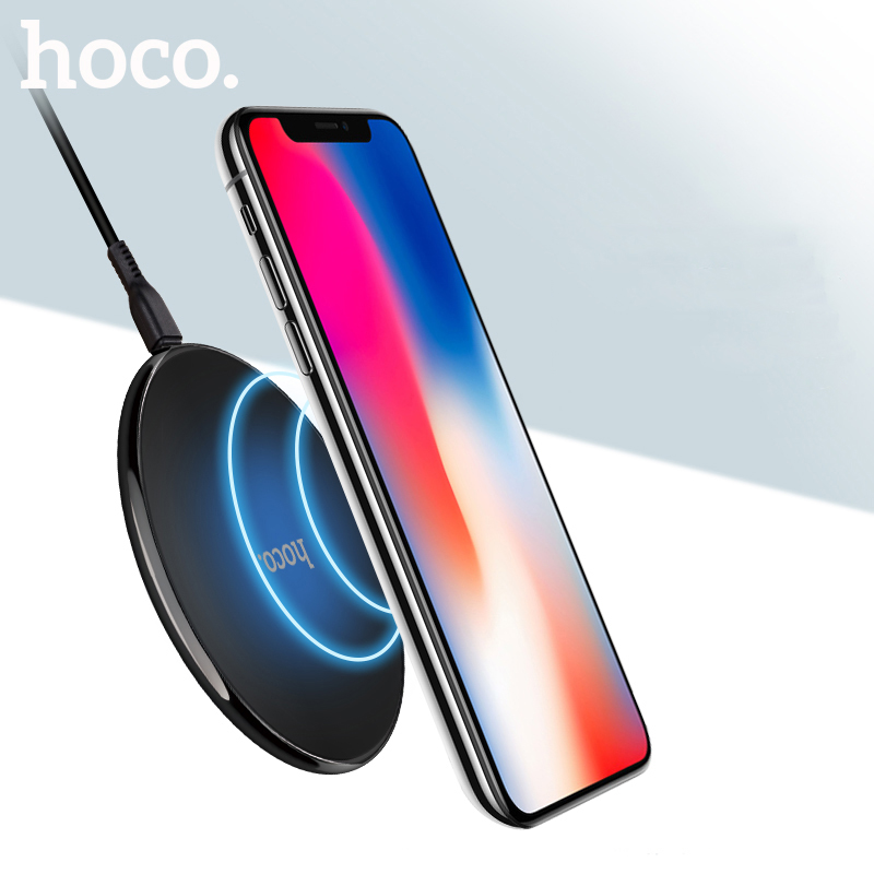 Беспроводное зарядное устройство Hoco CW6 Easy Wireless Charger Black