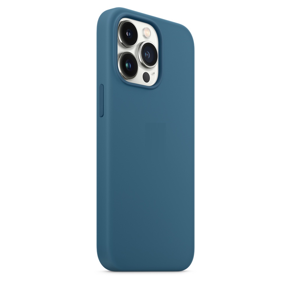 Силиконовый чехол Naturally Silicone Case with MagSafe Blue Jay для iPhone 13 Pro