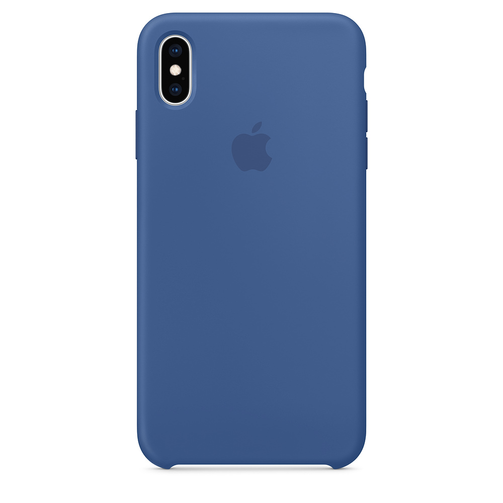 Силиконовый чехол Apple iPhone XS Max Silicone Case - Delft Blue (MVF62ZM/A) для iPhone XS Max