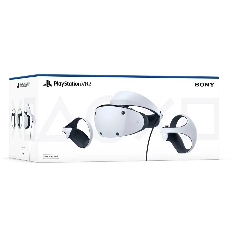 Шлем VR Sony PlayStation VR2, 120 Гц, базовая, белый