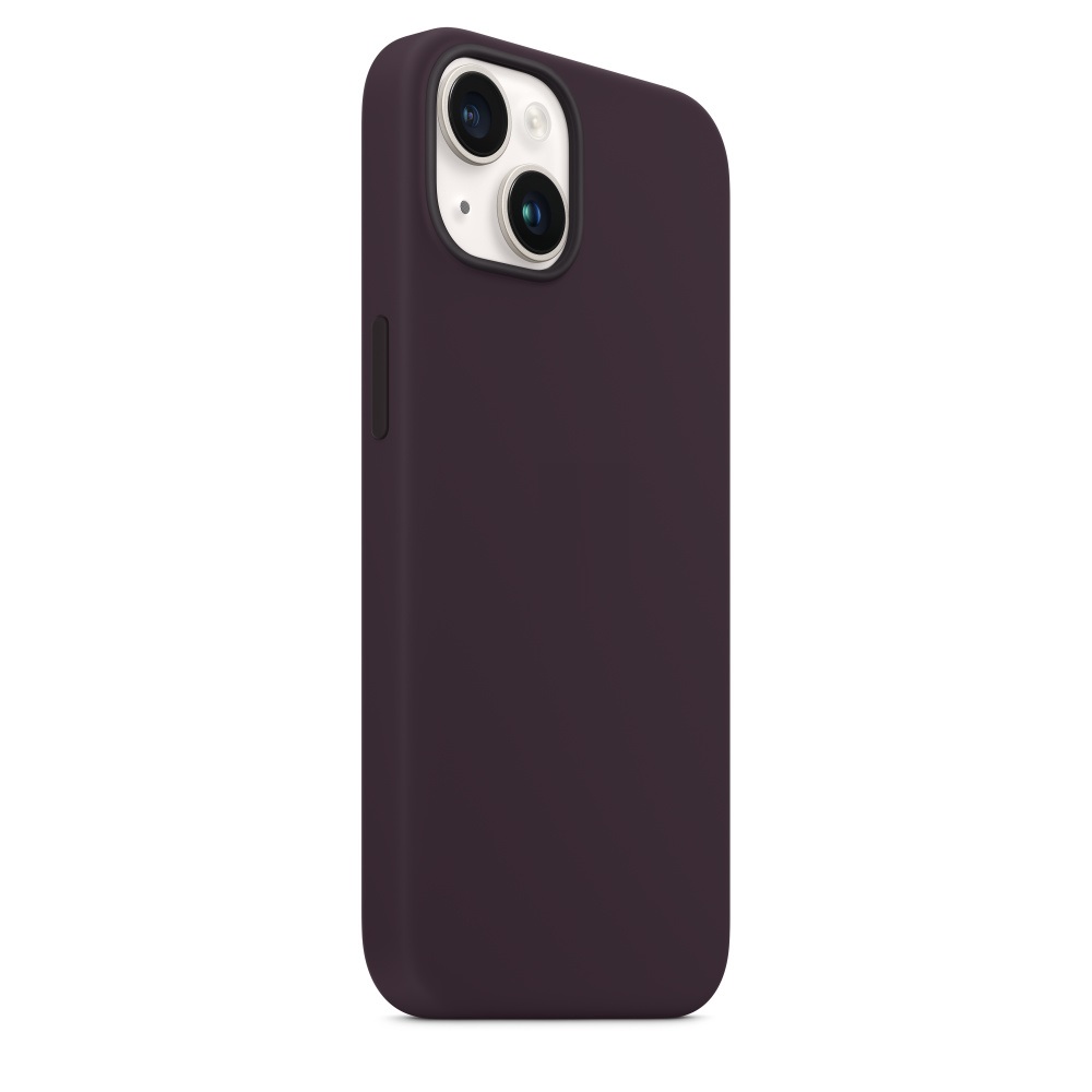 Силиконовый чехол  Naturally Silicone Case with MagSafe Elderberry для iPhone 14