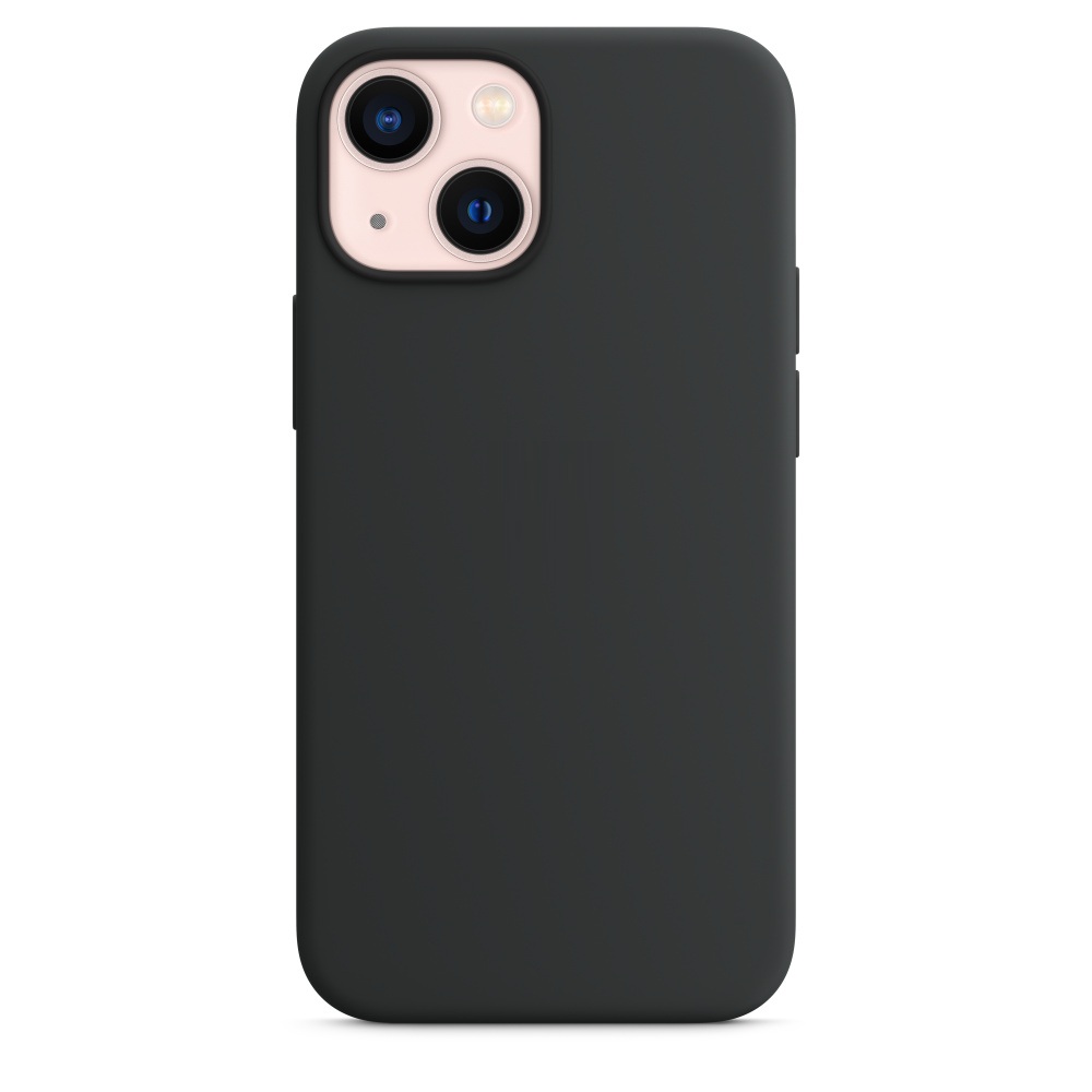 Силиконовый чехол Naturally Silicone Case with MagSafe Midnight для iPhone 13 mini