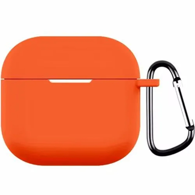 Силиконовый чехол Naturally Orange для AirPods 4