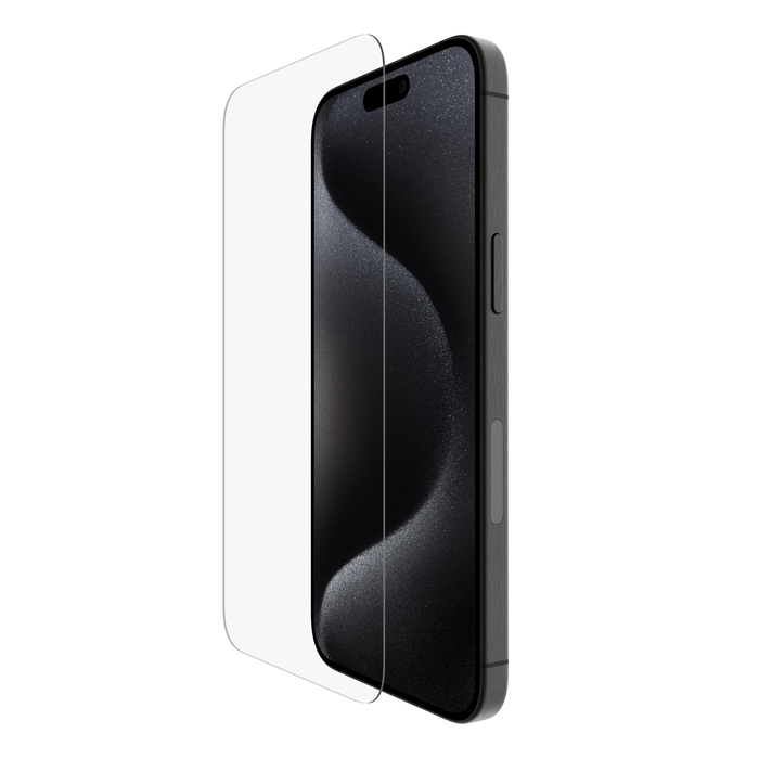 Защитное стекло Gurdini 2.5D Full Cover Glass для iPhone 15 Pro Max