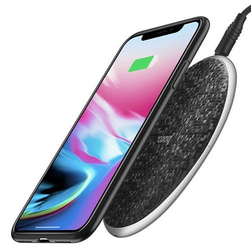 Беспроводное зарядное устройство Hoco CW8 Streaming Wireless Charger Black