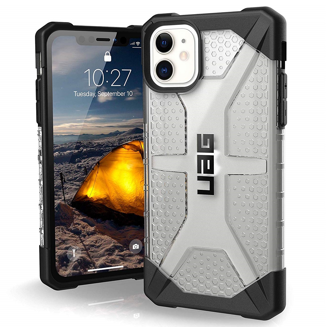 Противоударный защитный чехол UAG Plasma Ice для iPhone 11