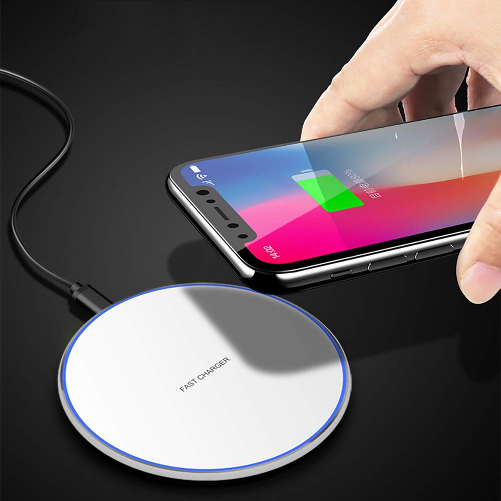 Беспроводное зарядное устройство FDGAO (10W) Qi Wireless Charger White