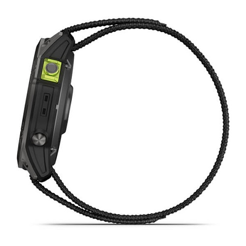 Умные часы Garmin Enduro 2 Sapphire Solar Carbon Grey DLC Titanium with Ultrafit Band (010-02754-01)