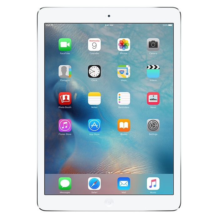 Планшет Apple iPad Air 16Gb WiFi Silver (MD788RU/A) 