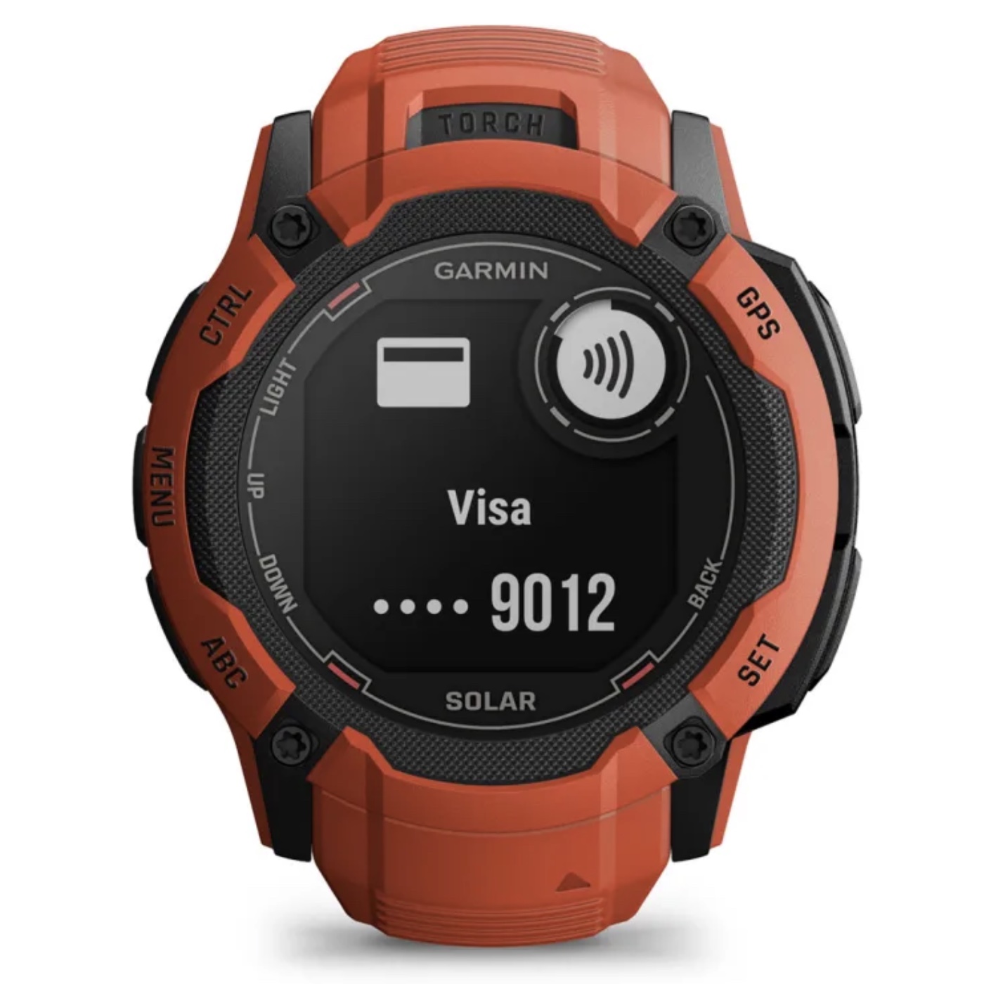 Умные часы Garmin Instinct 2X Solar Flame Red (010-02805-01)