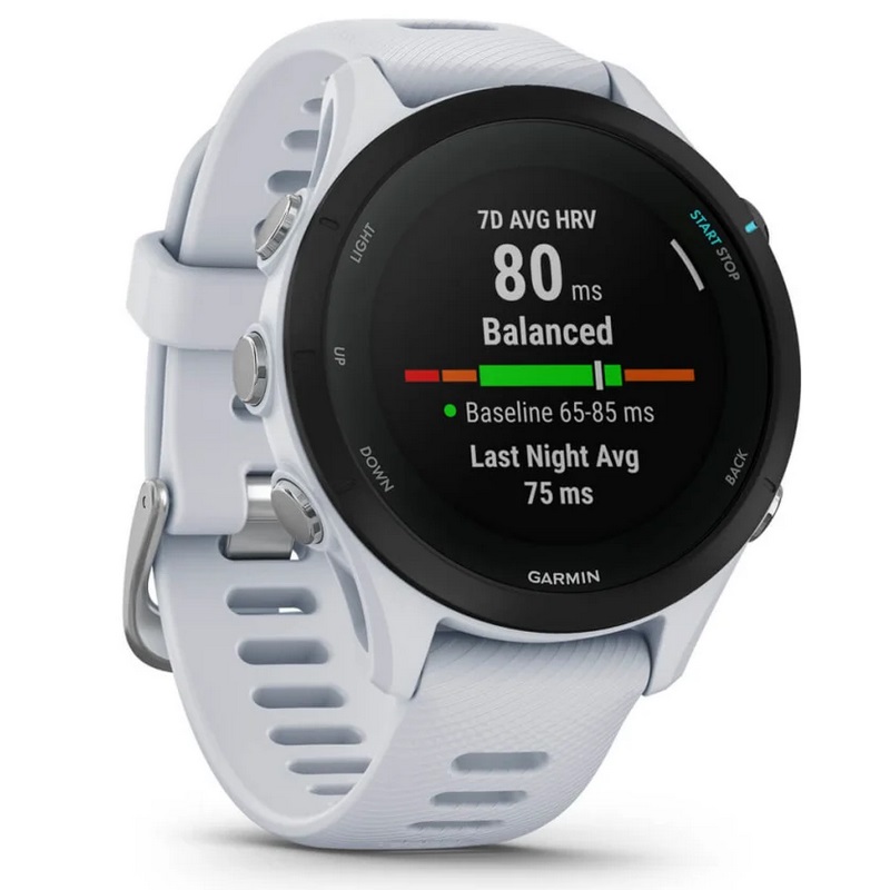 Умные часы Garmin Forerunner 255 Music Whitestone (010-02641-31)