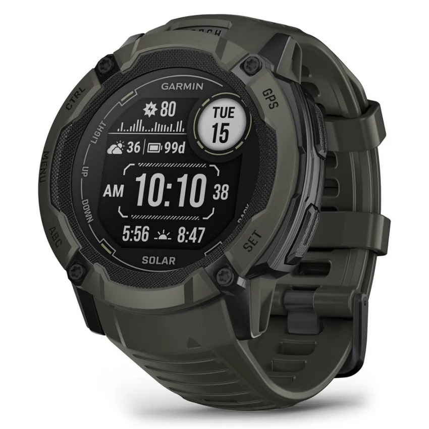 Умные часы Garmin Instinct 2X Solar Moss (010-02805-05)