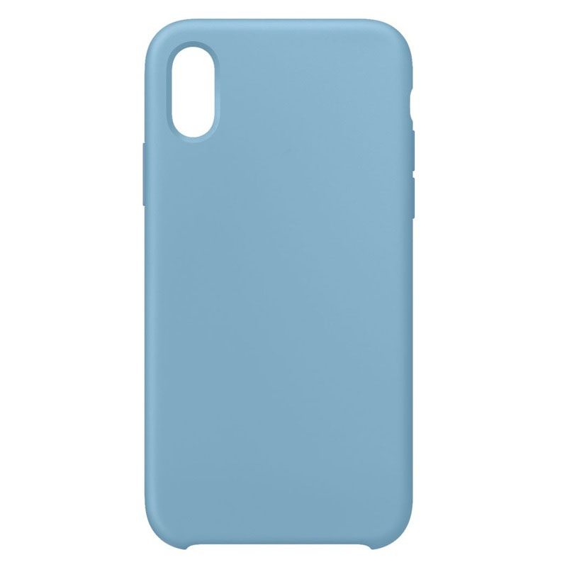 Силиконовый чехол Naturally Silicone Case Cornflower для iPhone XS