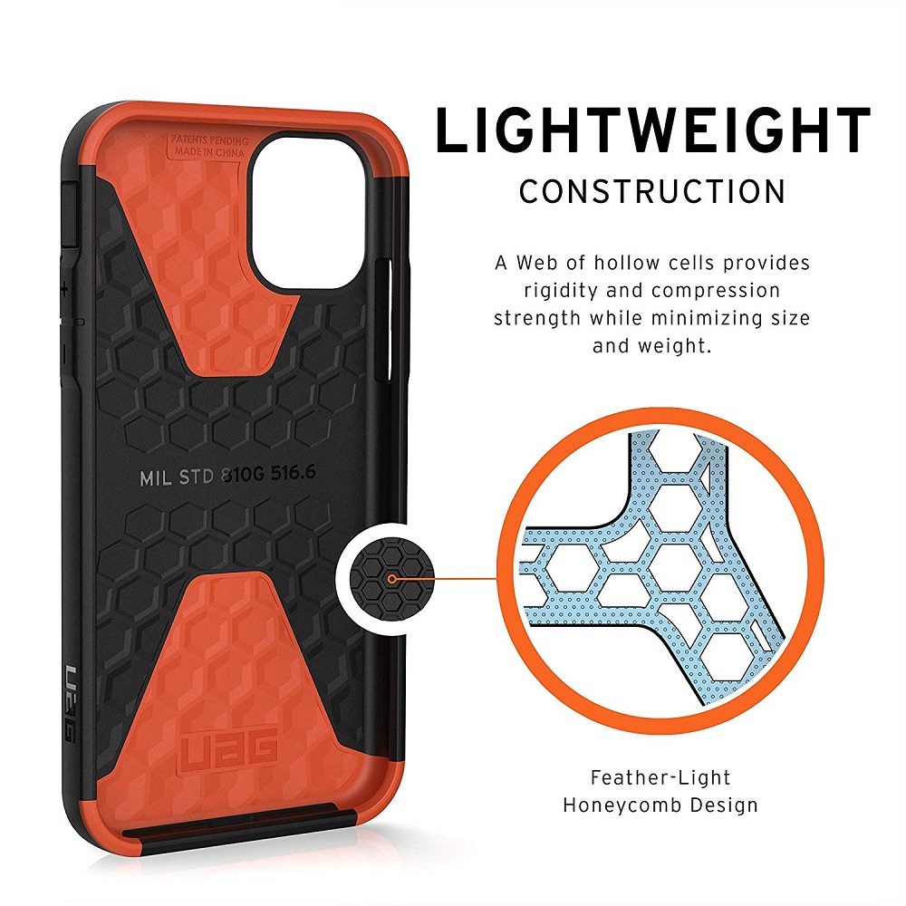 Противоударный защитный чехол UAG Civilian Black для iPhone 11