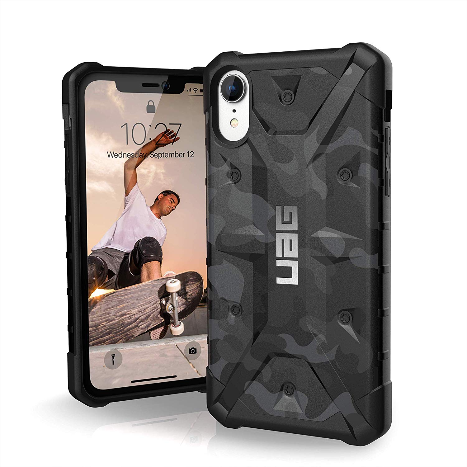 Чехол UAG Pathfinder SE Camo Series для iPhone Xr Midnight