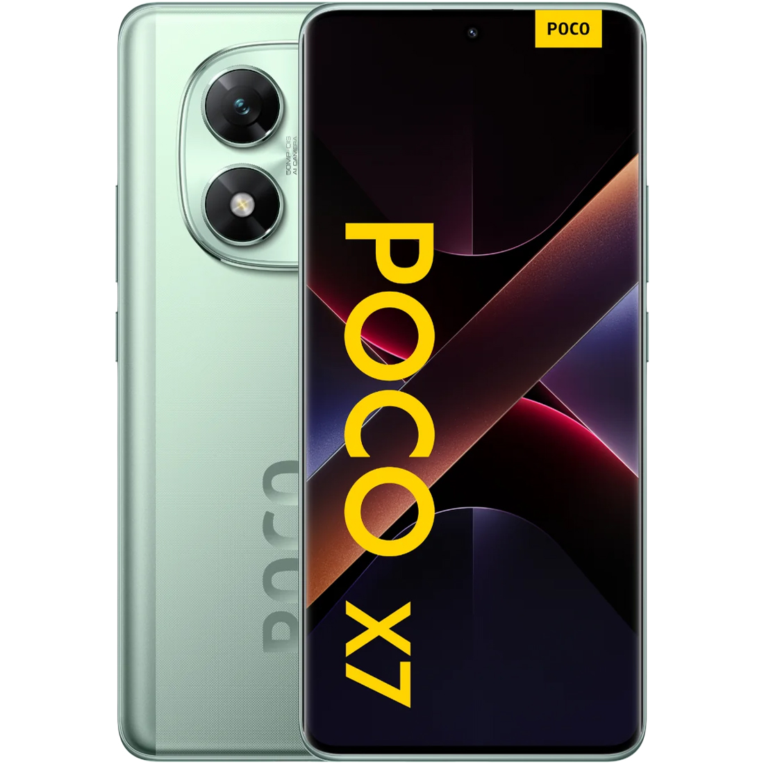 Смартфон Xiaomi POCO X7 5G 8/256 ГБ Global, Dual nano SIM, Green