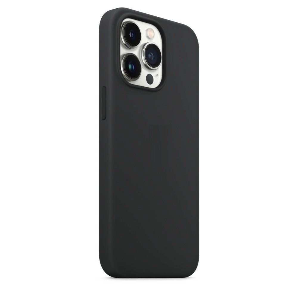 Силиконовый чехол Naturally Silicone Case with MagSafe Midnight для iPhone 13 Pro