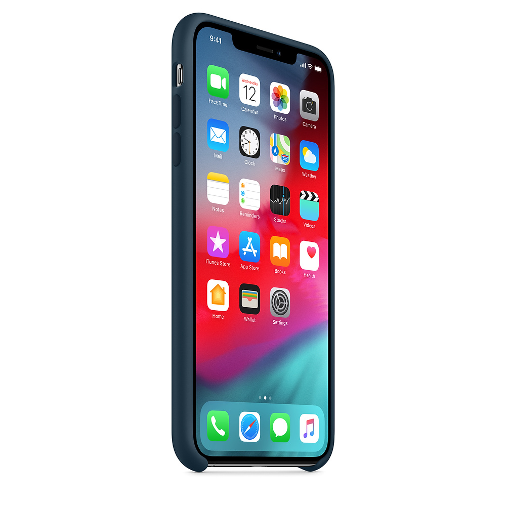 Силиконовый чехол Apple iPhone XS Max Silicone Case - Pacific Green (MUJQ2ZM/A) для iPhone XS Max