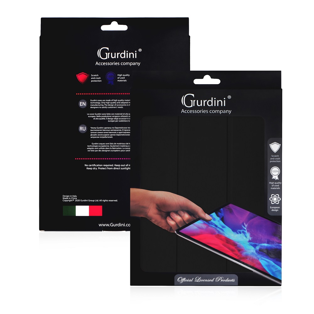 Чехол-книжка Gurdini Milano Series (pen slot) для iPad 10.9 (2022) Black