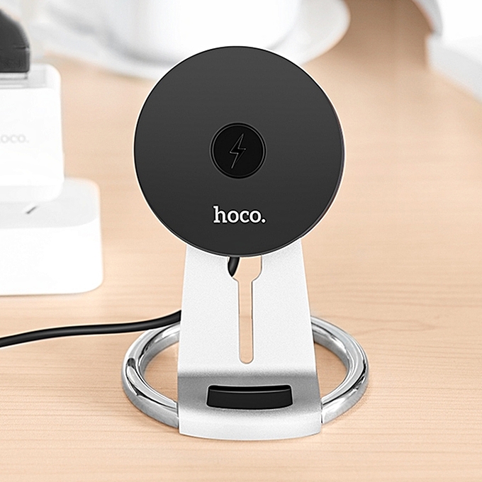 Беспроводное зарядное устройство Hoco CW5A Unhindered Desktop wireless charger Stand