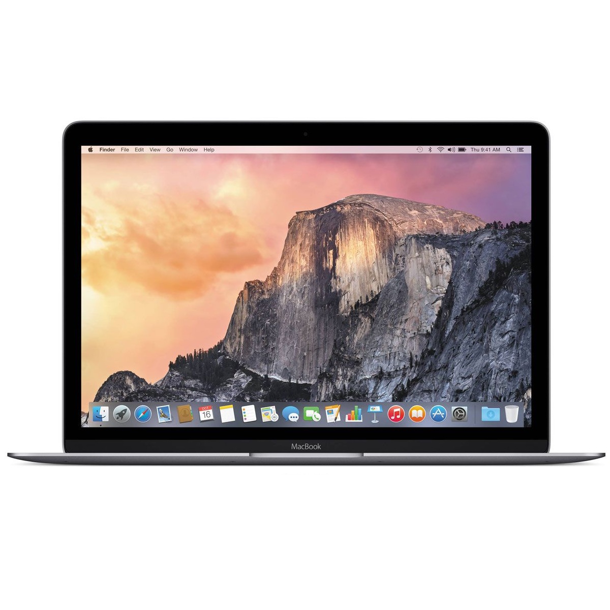 Ноутбук Apple MacBook 12 Retina Early 2015 Space Grey (MJY32RU/A) (Core M 1100 Mhz/12.0/2304x1440/8.0Gb/256Gb SSD/DVD нет/Intel HD Graphics 5300/Wi-Fi/Bluetooth/MacOS X)