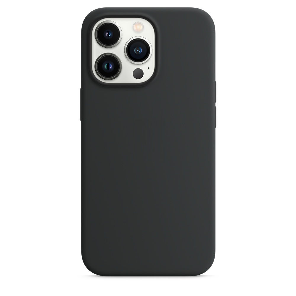 Силиконовый чехол Naturally Silicone Case with MagSafe Midnight для iPhone 13 Pro