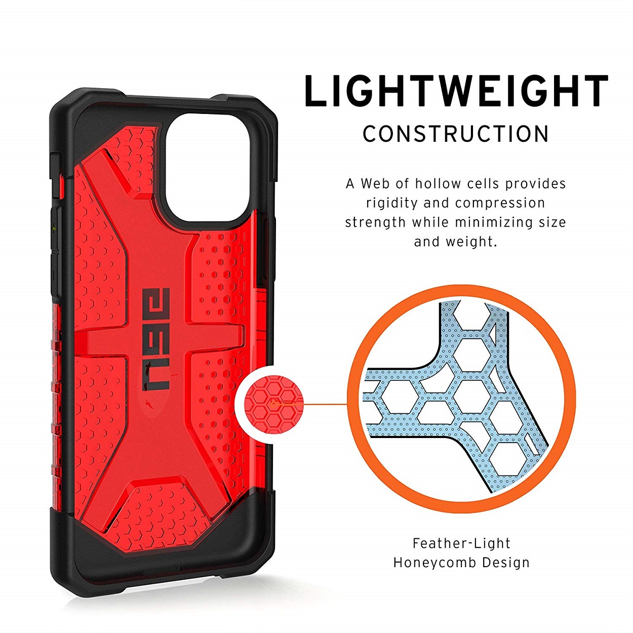 Противоударный защитный чехол UAG Plasma Magma для iPhone 11 Pro