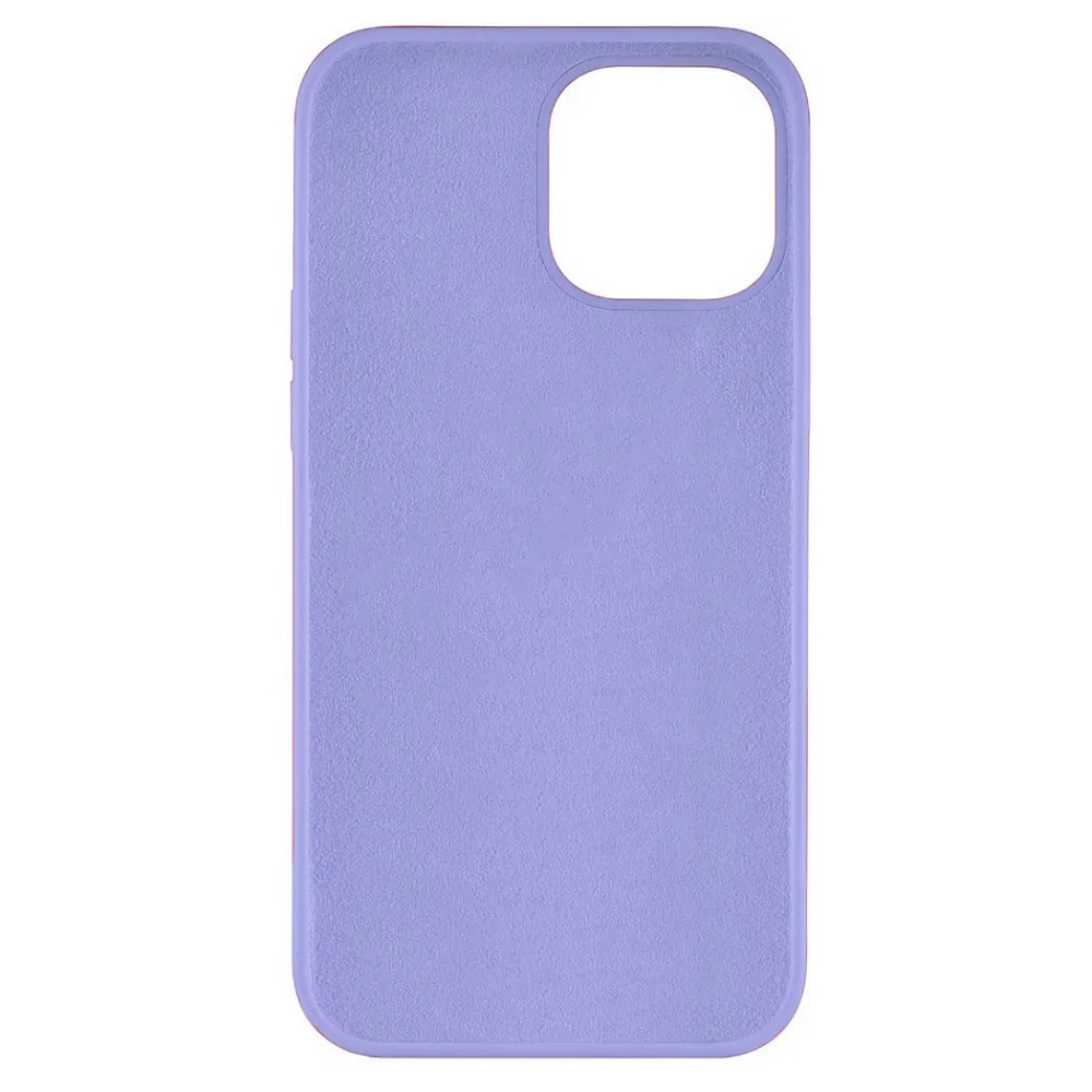 Силиконовый чехол Naturally Silicone Case Purple для iPhone 13 Pro