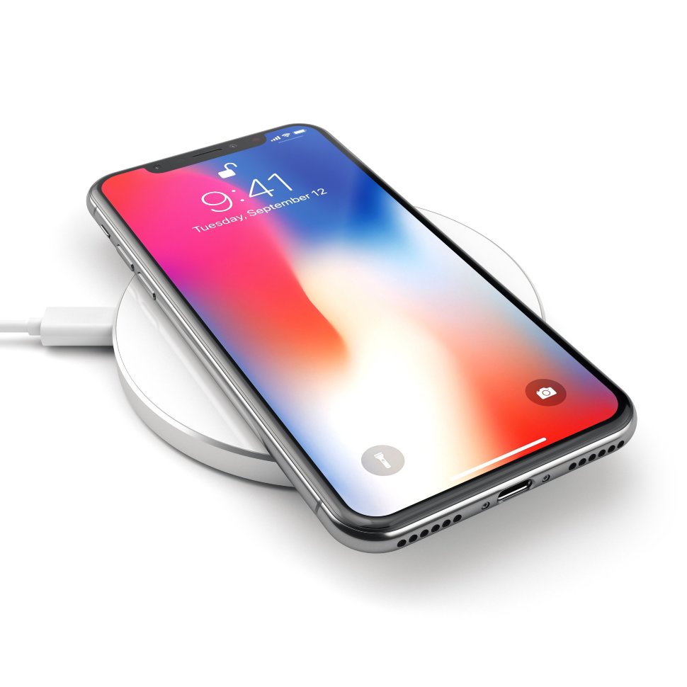 Беспроводное зарядное устройство Satechi Wireless Charger Silver ST-WCPS