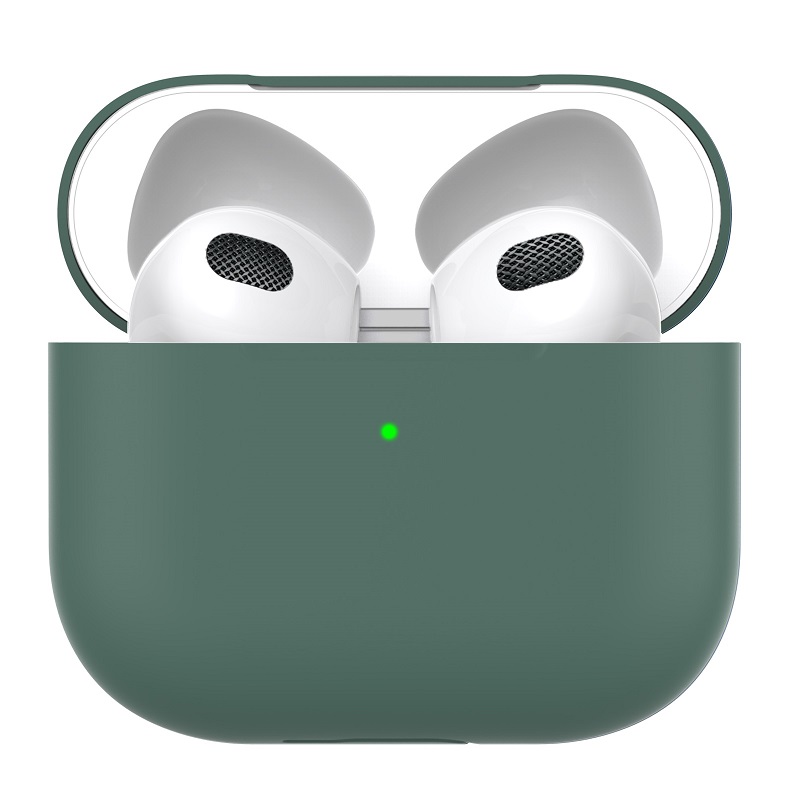 Силиконовый чехол Deppa Green для AirPods 3 (47321)