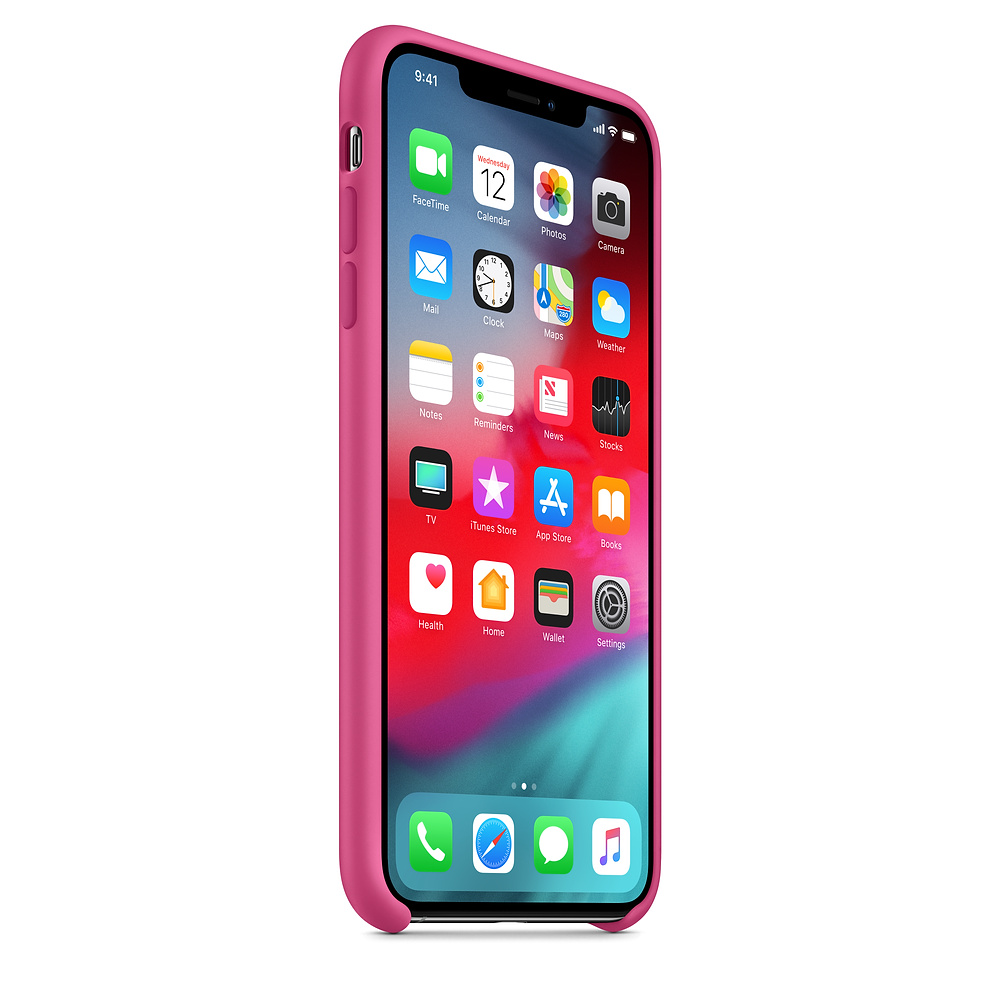 Силиконовый чехол Apple iPhone XS Max Silicone Case - Dragon Fruit (MW972ZM/A) для iPhone XS Max