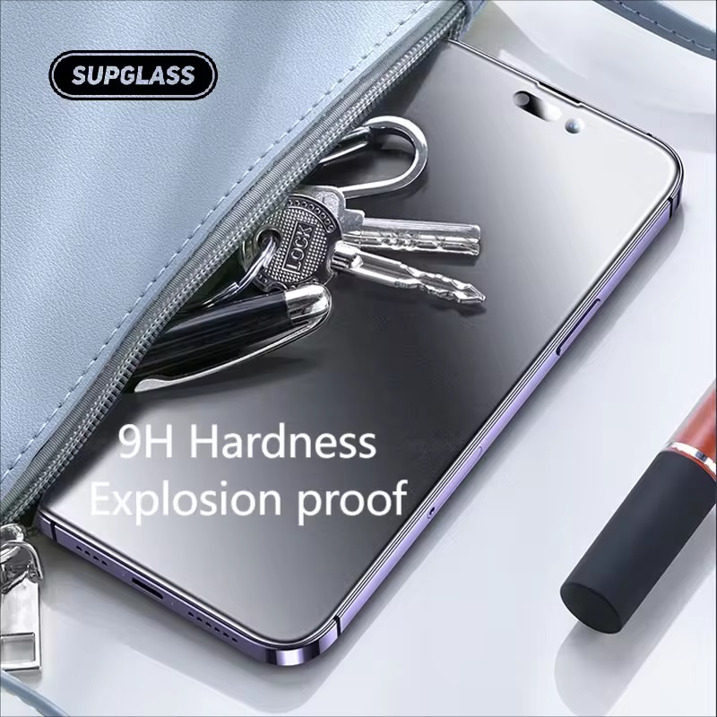 Защитное стекло SupGlass 2.5D Full Cover Matte для iPhone 15 Plus/16 Plus