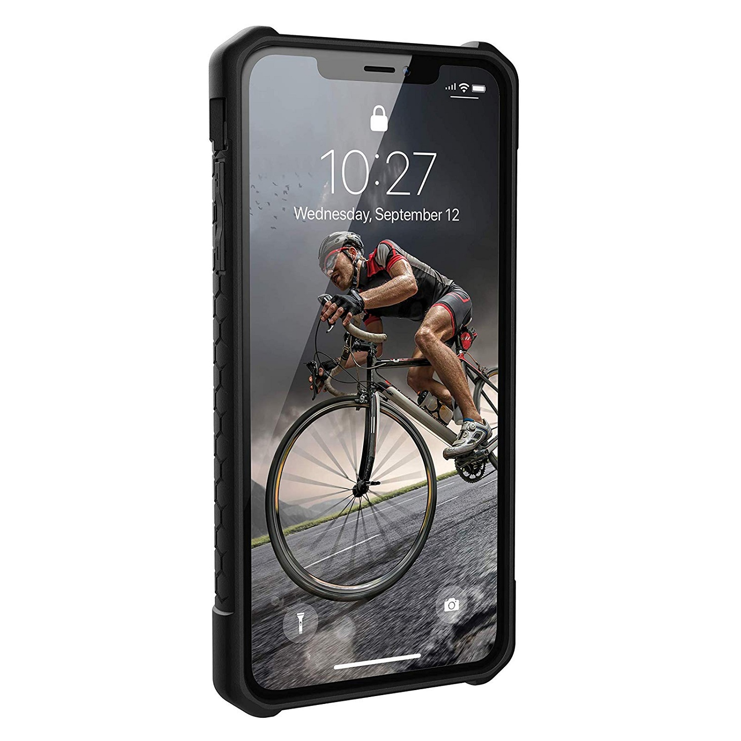 Противоударный защитный чехол UAG Monarch Carbon Fiber для iPhone Xs Max