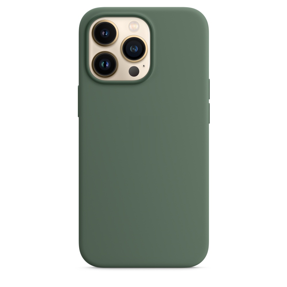 Силиконовый чехол Naturally Silicone Case with MagSafe Eucalyptus для iPhone 13 Pro