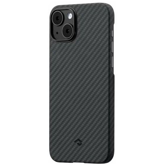 Чехол PITAKA MagEZ Case 3 для iPhone 14 6.1, черный/серый (Black/Grey Twill)