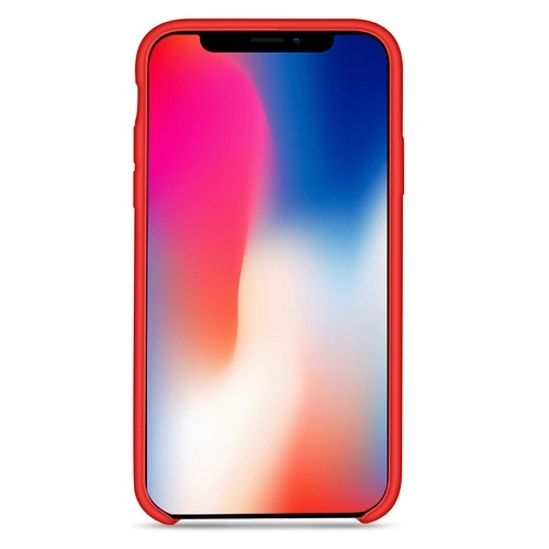 Чехол-накладка Hoco Silicone Red для iPhone X