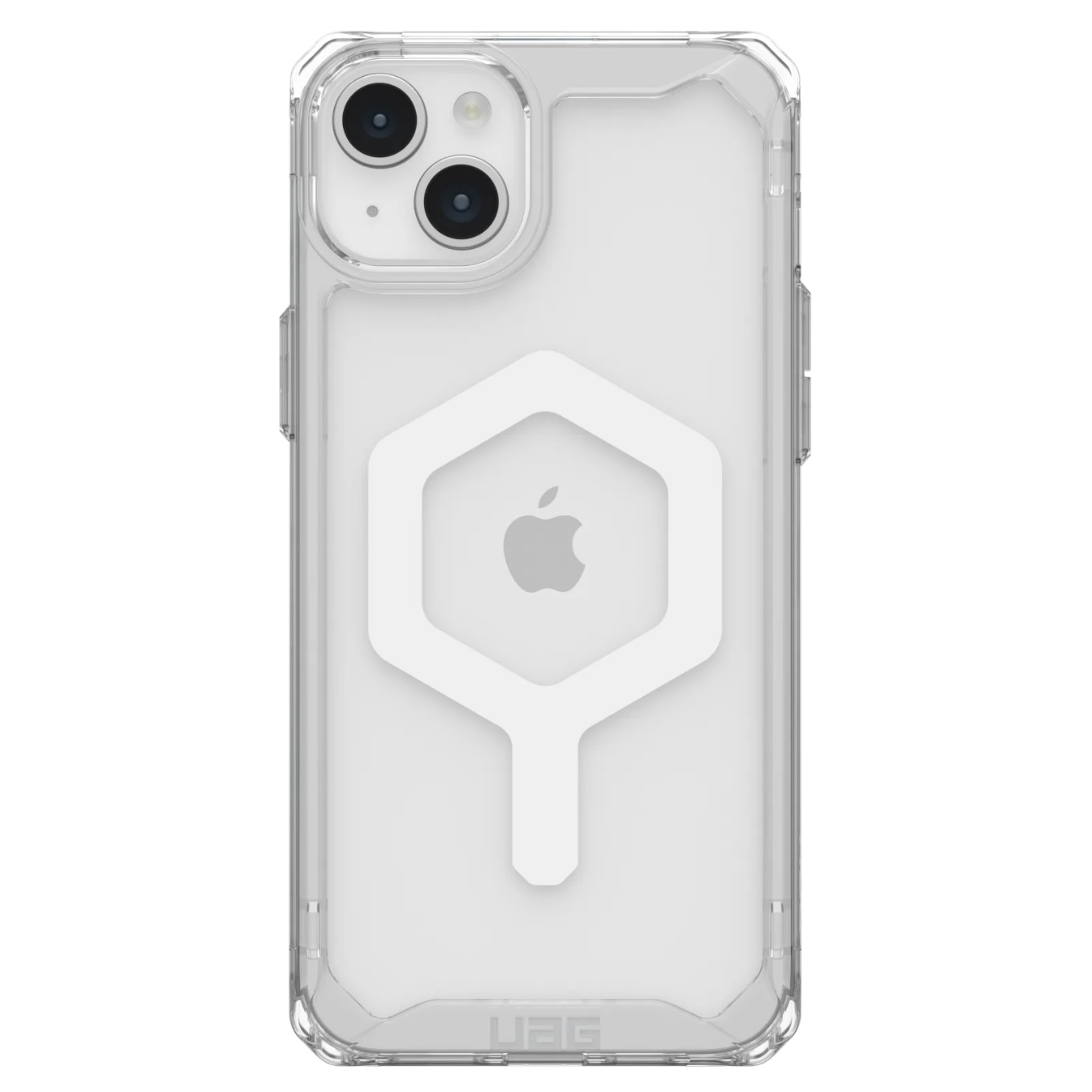 Противоударный защитный чехол UAG Plyo MagSafe для iPhone 15 Plus (6.7) Ice/White